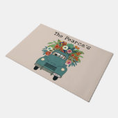 Personalisierter Fall Door Mat Fußmatte (Schrägansicht)