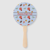 Personalisierter Fall Fächer (Rückseite)