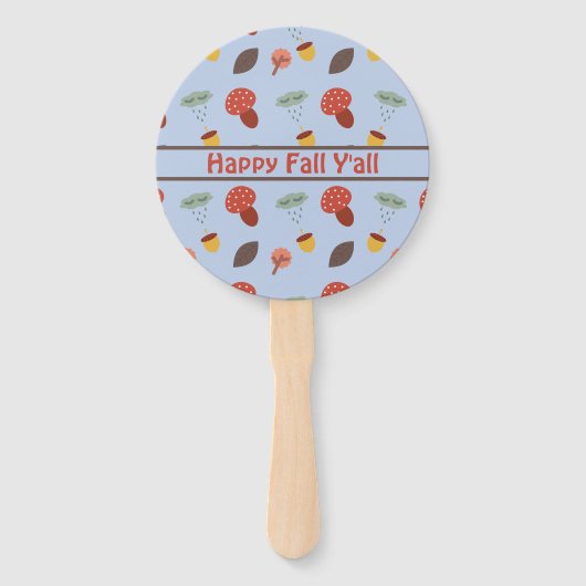 Personalisierter Fall Fächer (Rückseite)