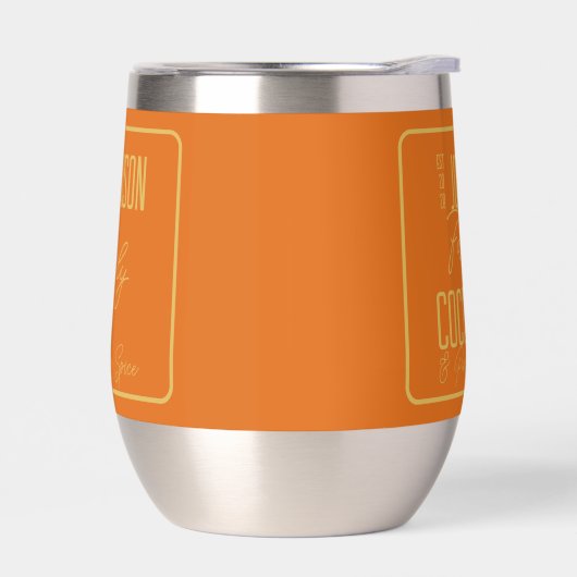 Personalisierter Fall Familie Pumpkin Gewürz (Links)