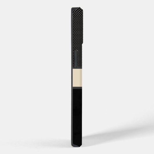 Personalisierter Fall für Black Dots Case-Mate iPhone Hülle (Rückseite / Rechts)