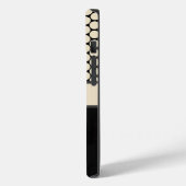 Personalisierter Fall für Black Polka Docks Case-Mate iPhone Hülle (Rückseite / Links)