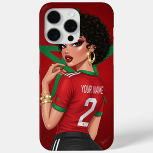 Personalisierter Fall für das marokkanische Fußbal Case-Mate iPhone Hülle