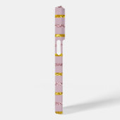 Personalisierter Fall für Rosa und Gold Case-Mate iPhone Hülle (Rückseite / Rechts)