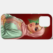 Personalisierter Fall Hijabi Case-Mate iPhone Hülle (Rückseite (Horizontal))