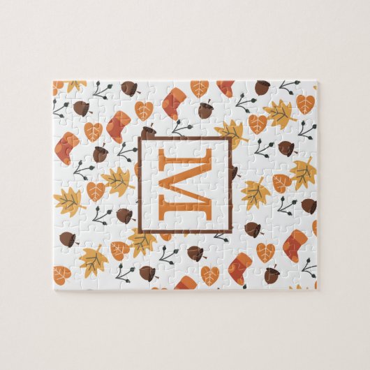 Personalisierter Fall Jigsaw Puzzle (Horizontal)