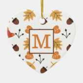 Personalisierter Fall Keramik Ornament (Vorne)