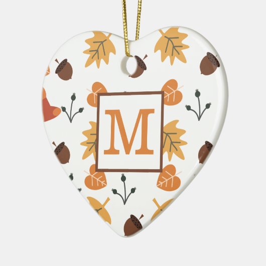 Personalisierter Fall Keramik Ornament (Links)