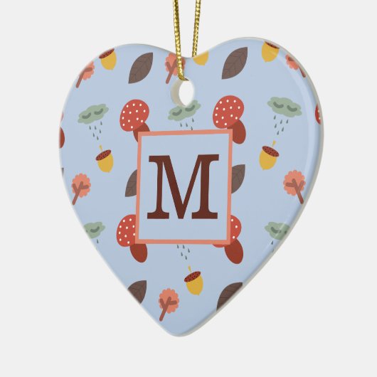 Personalisierter Fall Keramik Ornament (Links)