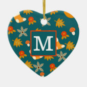 Personalisierter Fall Keramik Ornament (Vorne)