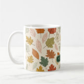 Personalisierter Fall Leaf Name Geschenk Kaffeetasse (Links)