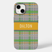 Personalisierter Fall Madras Kariert Phone Case-Mate iPhone Hülle (Rückseite)