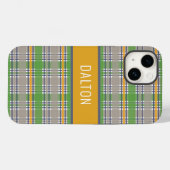 Personalisierter Fall Madras Kariert Phone Case-Mate iPhone Hülle (Rückseite (Horizontal))