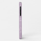 Personalisierter Fall mit Peak Pink Case-Mate iPhone Hülle (Hinten/Links)