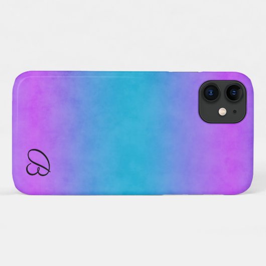 Personalisierter Fall mit rosa und zyklischem Gehä Case-Mate iPhone Hülle (Rückseite (Horizontal))