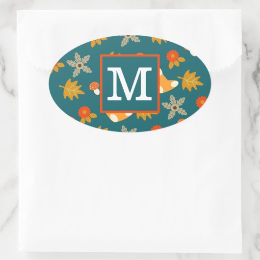 Personalisierter Fall Ovaler Aufkleber (Tasche)