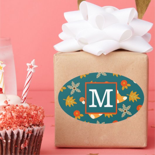 Personalisierter Fall Ovaler Aufkleber (Party)