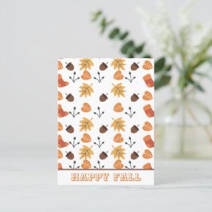 Personalisierter Fall Postkarte