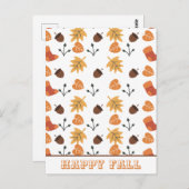 Personalisierter Fall Postkarte (Vorne/Hinten)