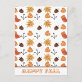 Personalisierter Fall Postkarte (Vorderseite)