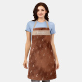 Personalisierter Fall Rauch aus Brot Schürze (Getragen)