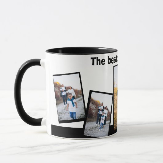 Personalisierter Familien-Fotobecher – Ein besonde Tasse (Links)
