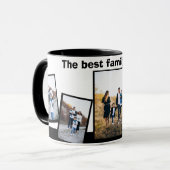 Personalisierter Familien-Fotobecher – Ein besonde Tasse (Vorderseite Links)
