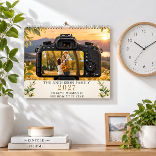 Personalisierter Familien-Fotokalender 2027 Kalender
