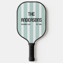 Personalisierter Familien-Pickleball-Club-Name-Des