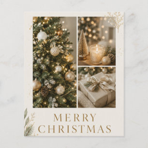 Personalisierter Familien-Weihnachtsfoto-Stil Flyer