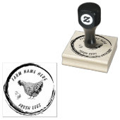 Personalisierter Familienbetrieb Gummistempel (Stempel)