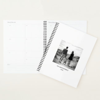 Personalisierter Familienfoto-Planer Planer