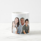 Personalisierter Familienfotomug Kaffeetasse (Mittel)