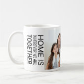 Personalisierter Familienfotomug Kaffeetasse (Links)