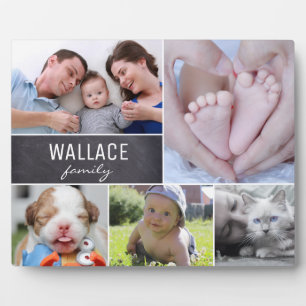 Personalisierter Familienname, 5 Fotomaterial Fotoplatte