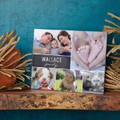 Personalisierter Familienname, 5 Fotomaterial Fotoplatte (Seite)