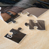 Personalisierter Familienname Foto Puzzle (Seite)