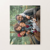 Personalisierter Familienname Foto Puzzle (Vertikal)
