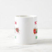 Personalisierter Familienname Frohe Weihnachten We Kaffeetasse (Mittel)