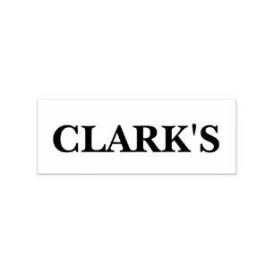 PERSONALISIERTER FAMILIENNAME HOLZSTEMPEL GUMMISTEMPEL