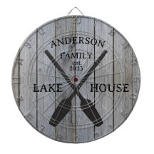 Personalisierter Familienname Lake House