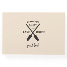 Personalisierter Familienname Lake House