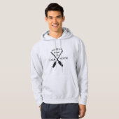 Personalisierter Familienname Lake House Hoodie (Vorne ganz)