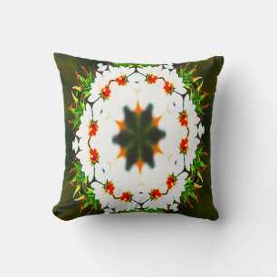 Personalisierter Familienname-Throw-Pilz Kissen