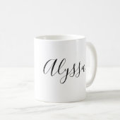 Personalisierter Familienstamm Kaffeetasse (VorderseiteRechts)