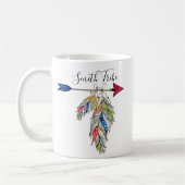 Personalisierter Familienstamm Kaffeetasse (Links)