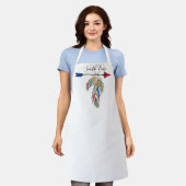 Personalisierter Familienstamm Schürze (Getragen)