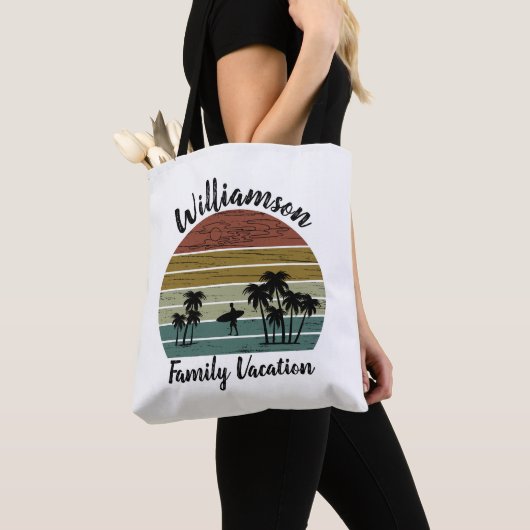 Personalisierter Familienurlaub Tasche (Von Nahem)