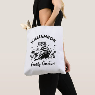Personalisierter Familienurlaub Tasche