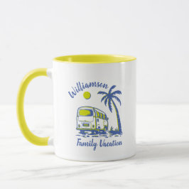 Personalisierter Familienurlaub Tasse